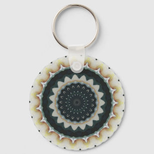 Calla Lily Mandala Keychain