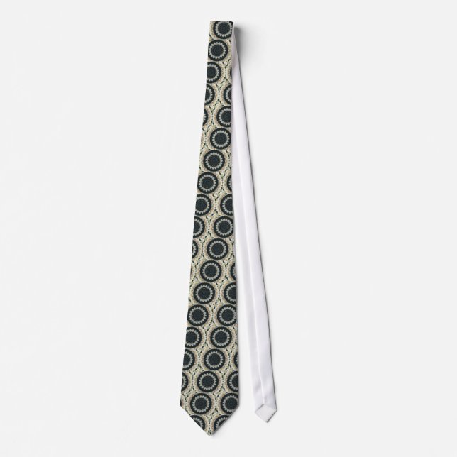 Calla Lily Mandala Tie (Front)