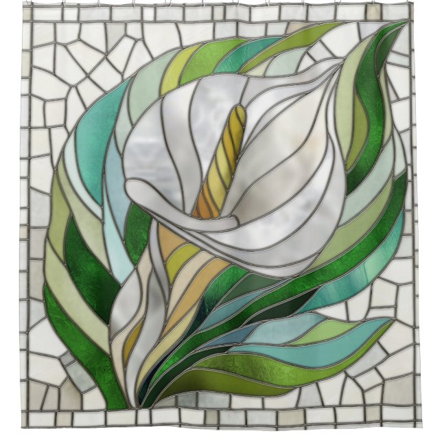 Calla Lily Mosaic Art (Front)