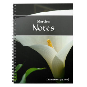 Calla Lily Notebook