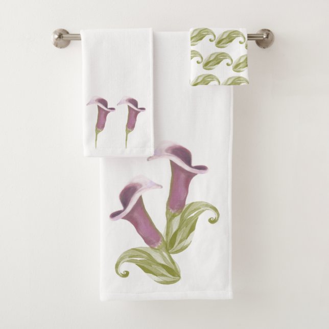 Calla Lily vie nocturne Illustration Motif (En situation)