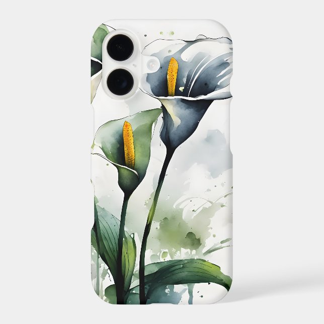 Calla Lily - Watercolor flowers (Back)