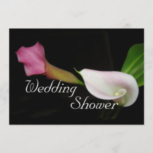 Calla Lily Wedding Shower Invitation
