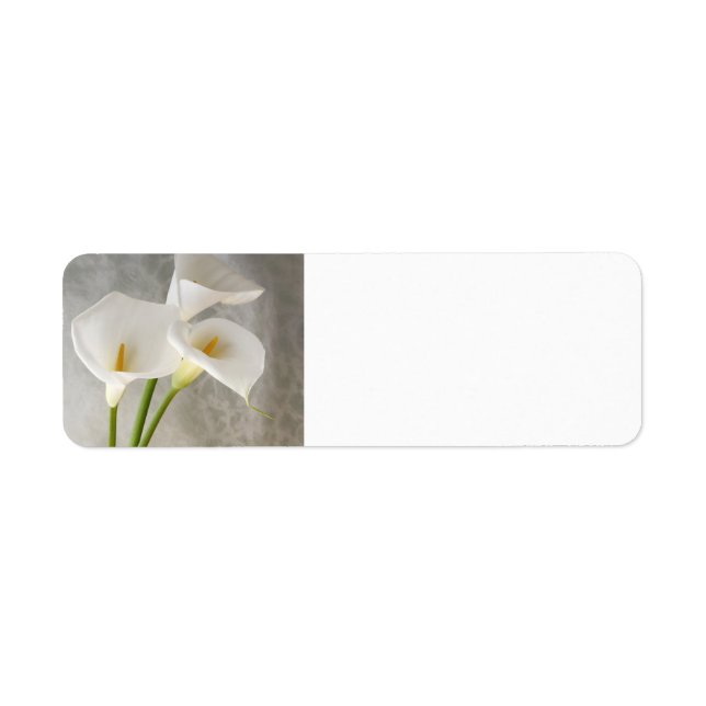 calla lys étiquette (Devant)