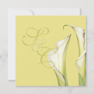 Calla Lys, invitations de mariage