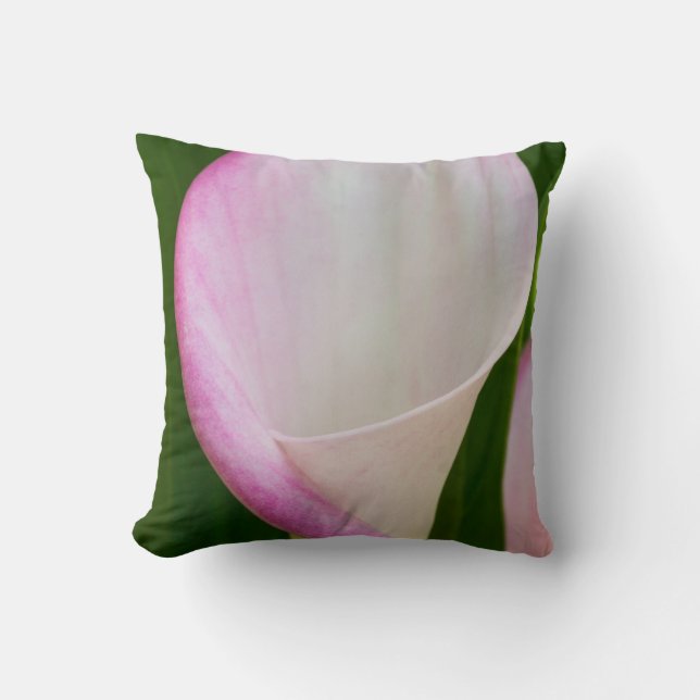 Calla Pano Throw Pillow (Front)