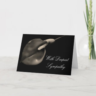 Calla Sympathy Card