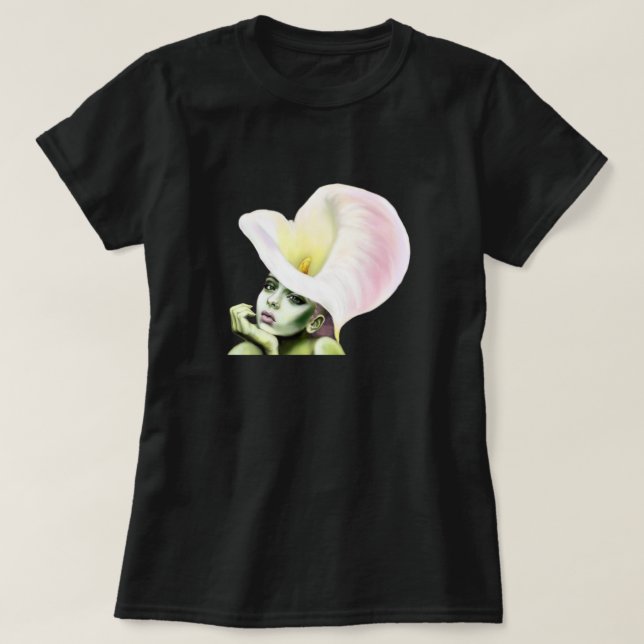 Calla Woman T-Shirt (Design Front)