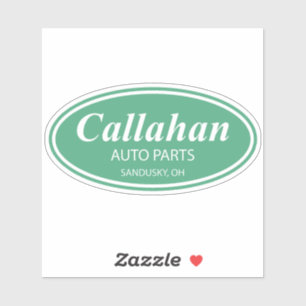 Callahan Auto Parts Movie Logo Sticker