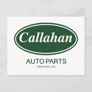 Callahan Auto Parts Postcard