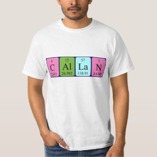Callan periodic table name shirt