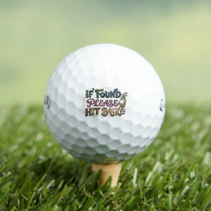 Callaway Funny “Hit Back” Golf Ball