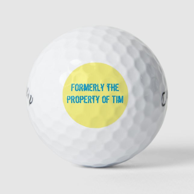 Callaway Lost Ball Series (Front)