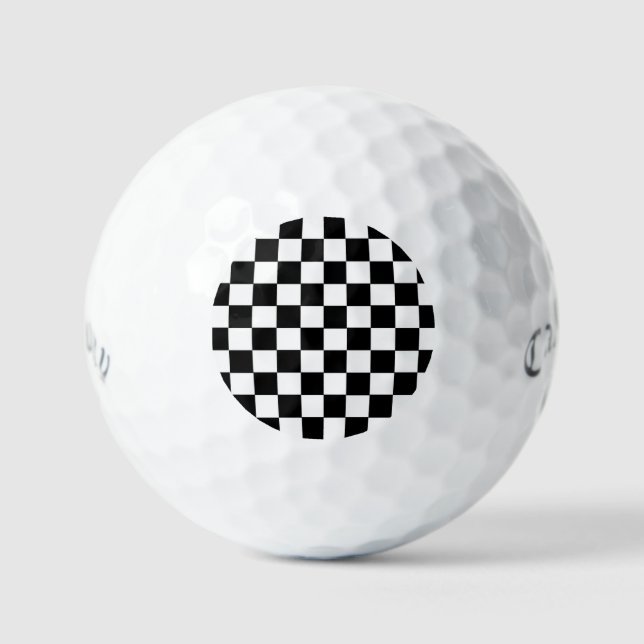 Callaway Supersoft 12 pack golf balls chequers (Front)
