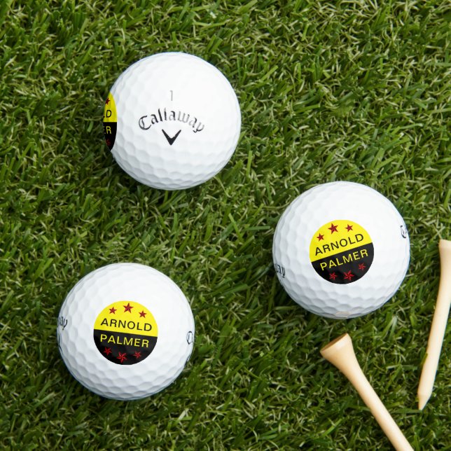Callaway Supersoft Golf Balls with Custom Name (Insitu Grass)