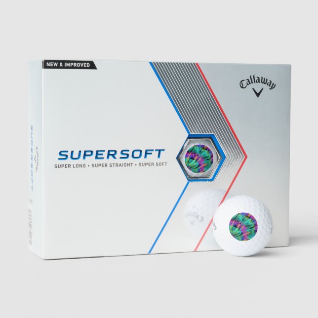 Callaway Supersoft pack 12 balles de golf personna (Conditionnement)