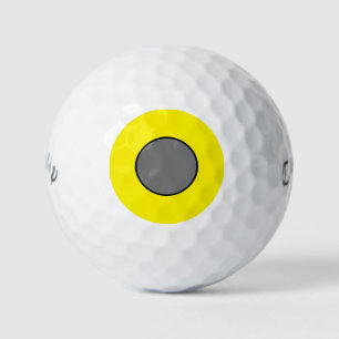 Callaway warbird 3 pack golf balls - yellow