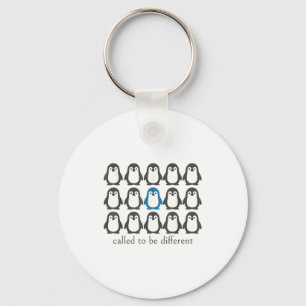 Called To Be Different Christian Penguin Faith Ins Keychain