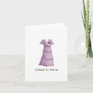 Called to Serve Missionary Greeting Card
