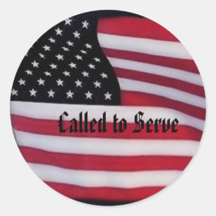 called to serve sticker