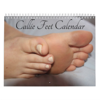 Callie Feet 12-month Calendar