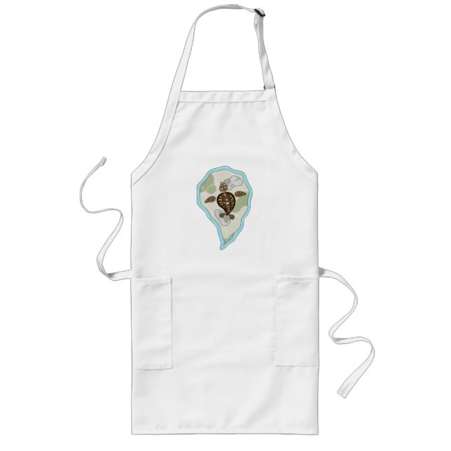 Callie the Sea Turtle Apron (Front)