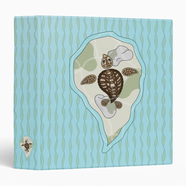 Callie the Sea Turtle Binder (Front/Spine)