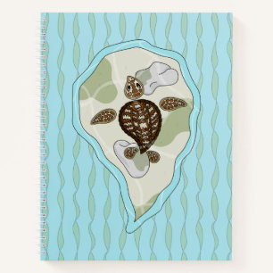 Callie the Sea Turtle Spiral Notebook