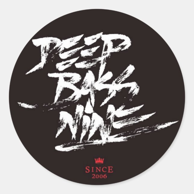 Calligraffiti By Flixx Classic Round Sticker (Front)