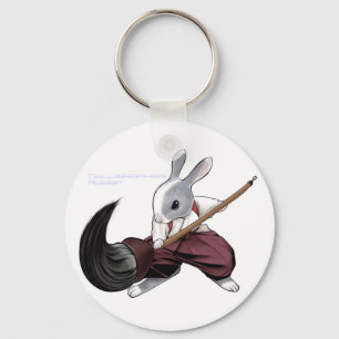 Calligrapher Rabbit -Keychain- Keychain