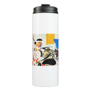 Calligraphic Interior by Henry Lyman Sayen Thermal Tumbler