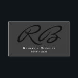 Calligraphic Monogram Professional Business Card<br><div class="desc">If you want to express yourself in the best way and reflect your work ethic and skills on a card,  this business card is for you. Show your personality with a simple,  readable,  minimalist,  modern design.</div>