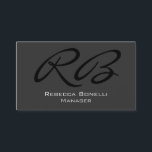 Calligraphic Monogram Professional Business Card<br><div class="desc">If you want to express yourself in the best way and reflect your work ethic and skills on a card, this business card is for you. Show your personality with a simple, readable, minimalist, modern design.</div>