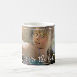 Calligraphic Mother's Day Custom Photo Mug