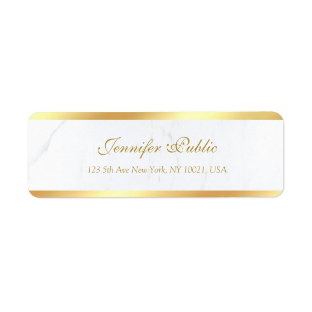 Calligraphic Script Text Elegant Modern Template (Front)