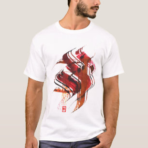 Calligraphic T shirt designs