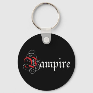 Calligraphic  Vampire Keychain