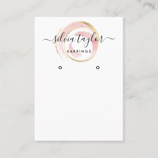 Calligraphie art Écouter carte d'affichage (Devant)