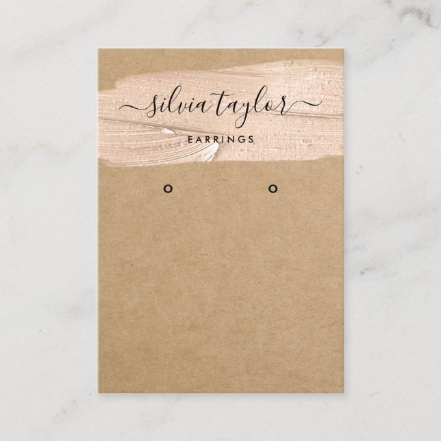 Calligraphie art moderne Écouter carte d'affichage (Devant)