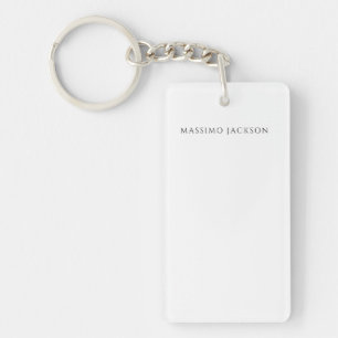 Calligraphie chic simple noir et blanc de son prop