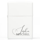 Calligraphie de script chic