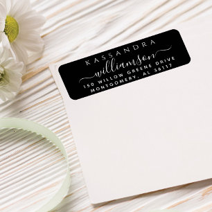 Calligraphie de script stylish minimale Prénom