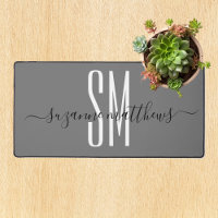 Calligraphie des initiales de monogramme minimalis