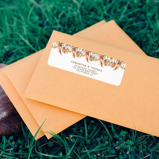 Calligraphie Élégante Rustique Mariage Bohème Chic (Créateur téléchargé)