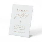 Calligraphie Gold Mariage photo signe du livre d'o
