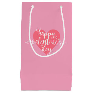 Calligraphie Heureuse Sainte-Valentin  Sac cadeau