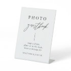 Calligraphie Mariage photo signe livre d'or