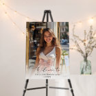 Calligraphie minimaliste Accueil d'anniversaire