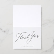 Calligraphie moderne mariage simple noir et blanc