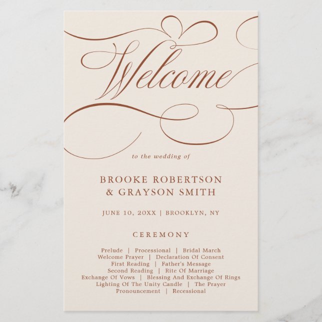 Calligraphie moderne Programme de Terracotta intem (Devant)